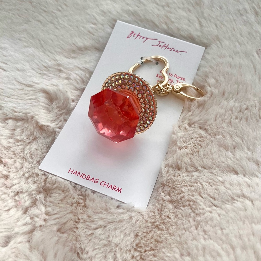 BETSEY JOHNSON Pacifier Bag Charm✨